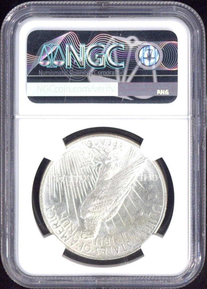 1923-D One Dollar NGC MS62